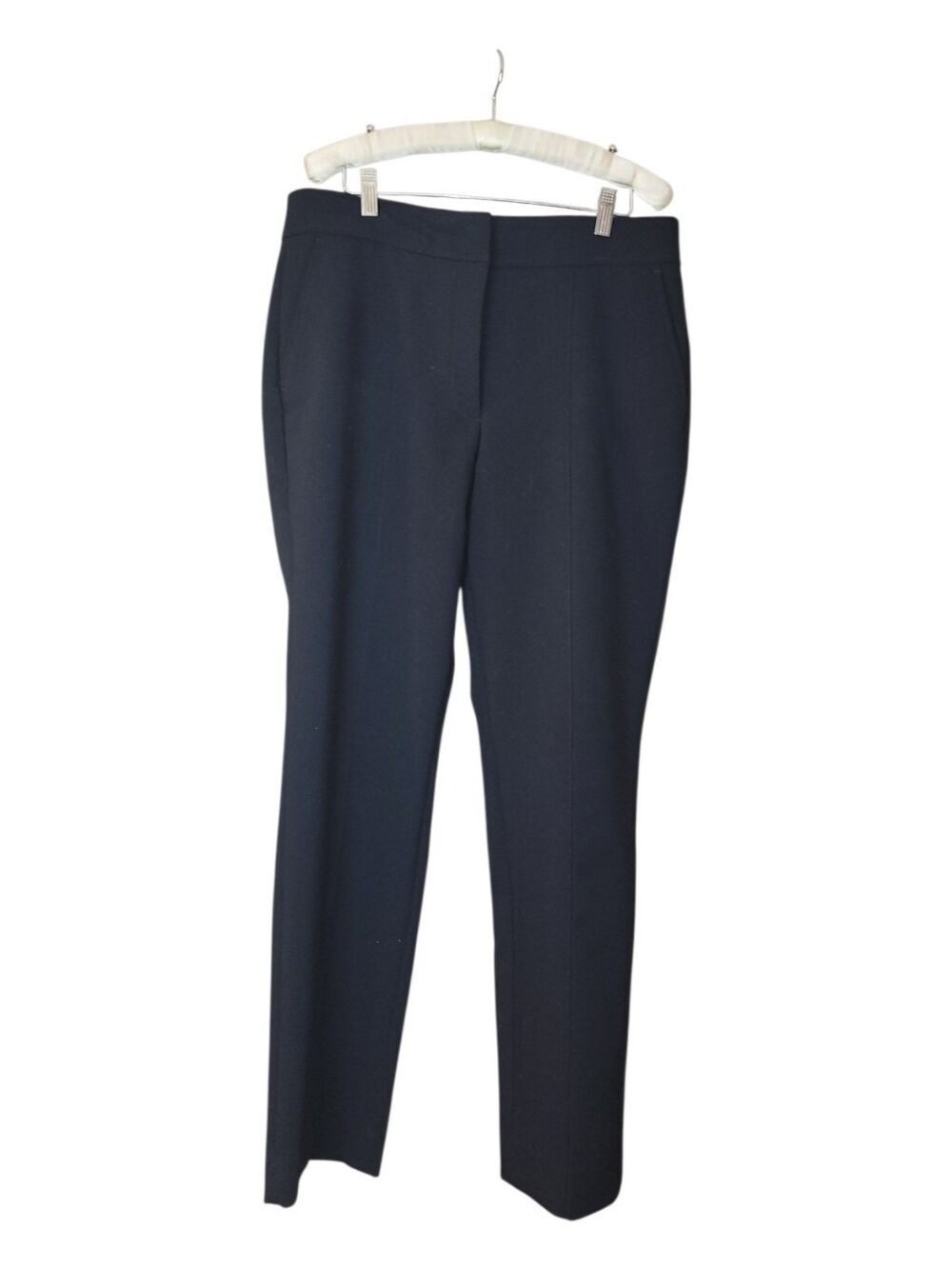 WHBM White House Black Market Stretch Straight Leg Trouser Pants 12